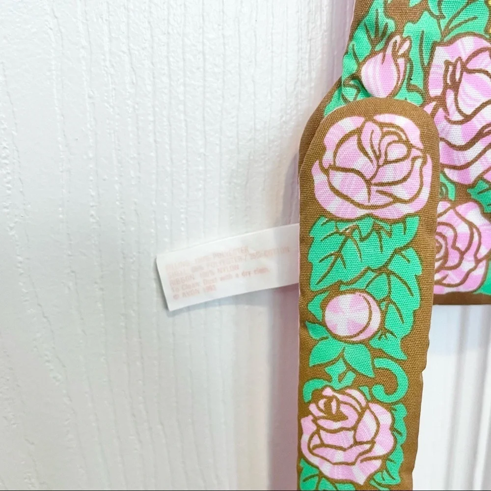 1993 Rare Avon Peppermint Rose hair accessories holder - 2 available